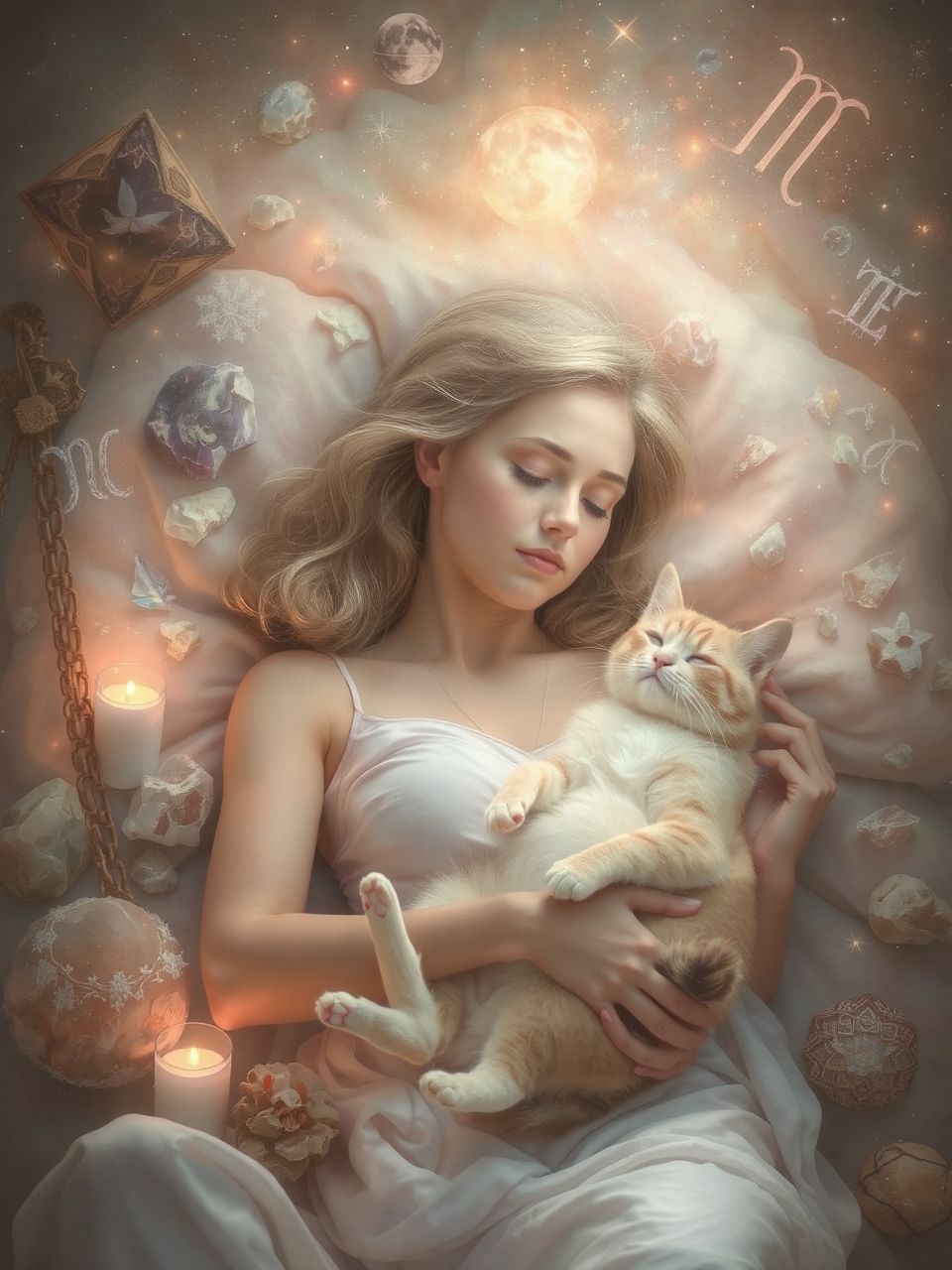 A vemhes macska álma új kezdeteket és teremtést jelez.