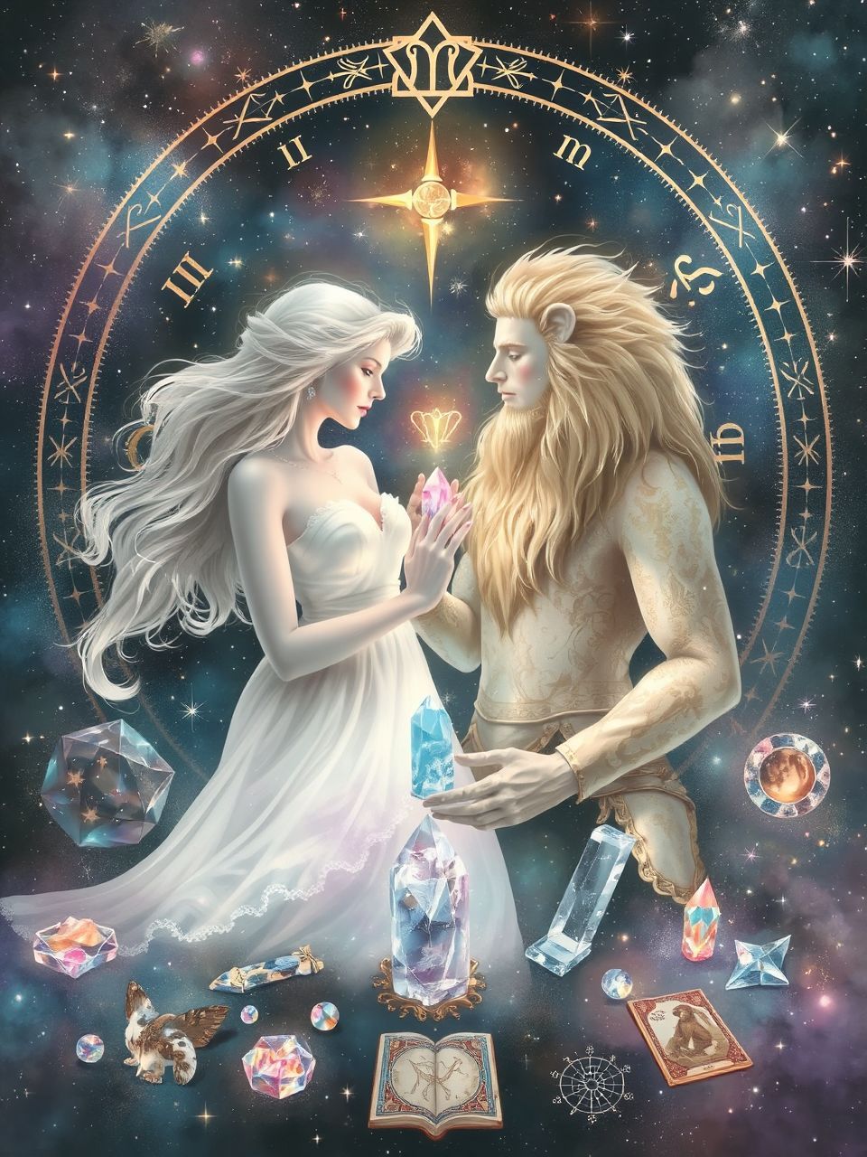 A Vízöntő nő szabad szelleme vonzza az Oroszlán férfit.