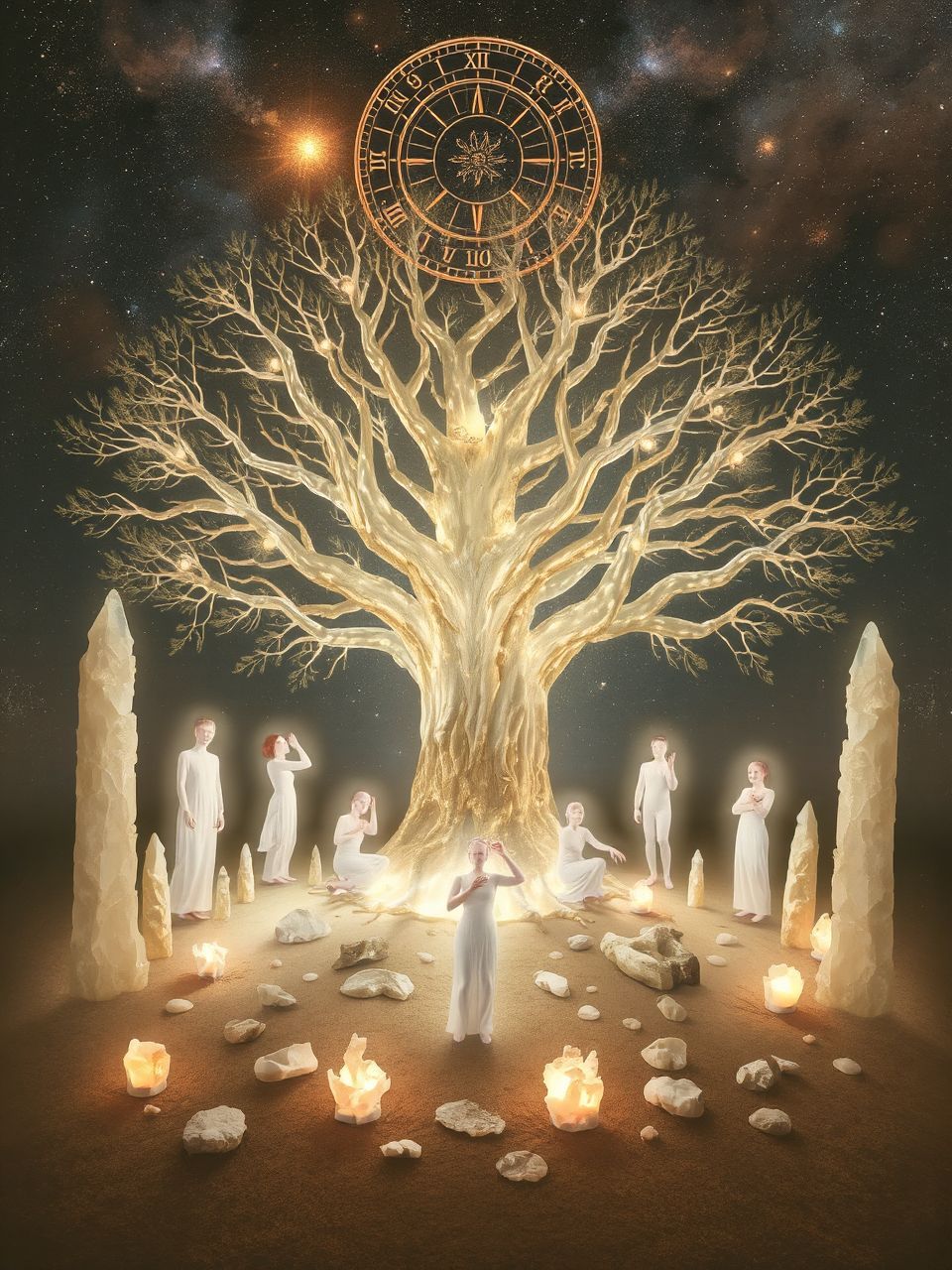 A tűz új életet hozhat a megégett fába.