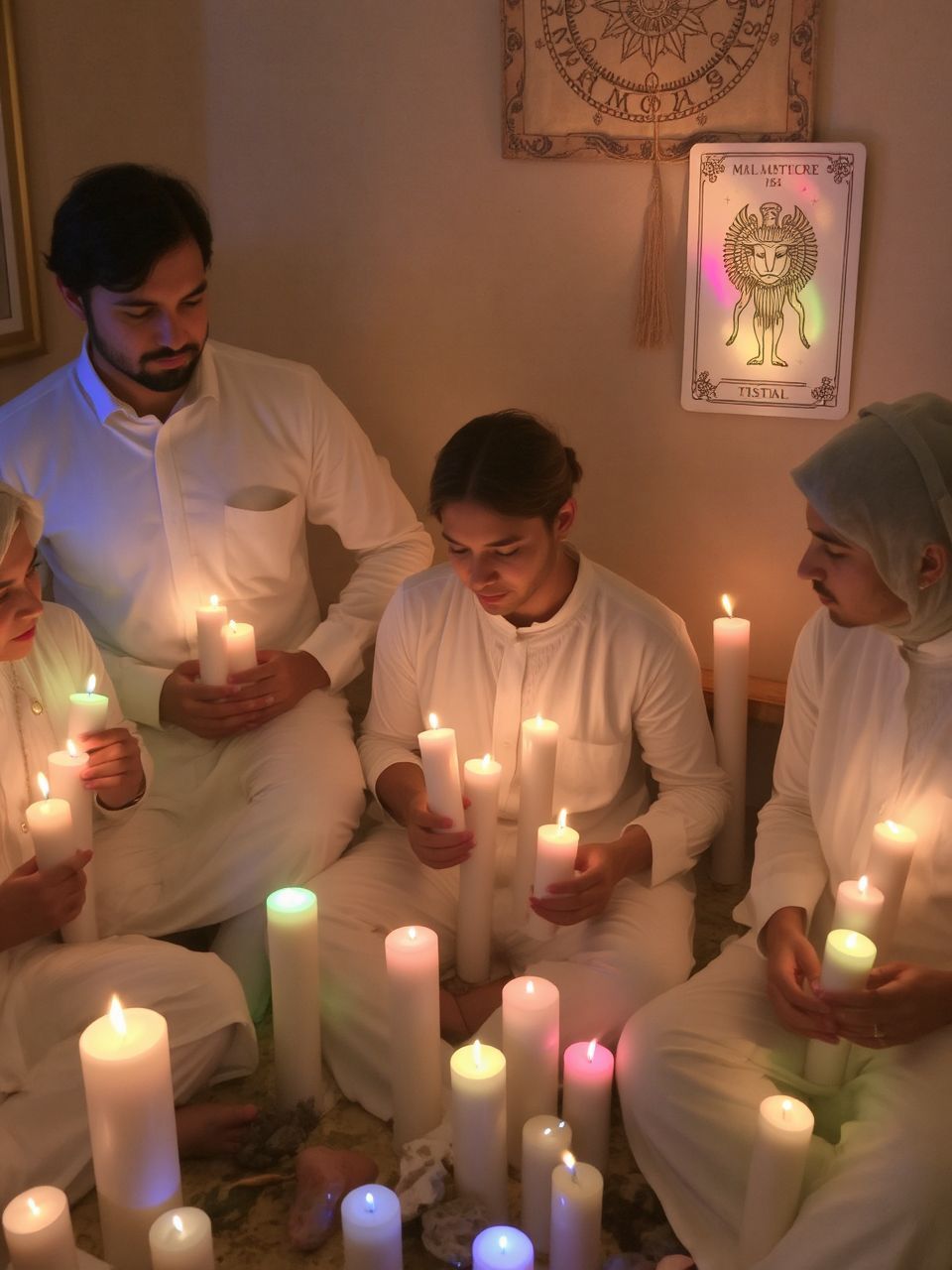 Az illatok fokozzák a színek mágikus hatását.