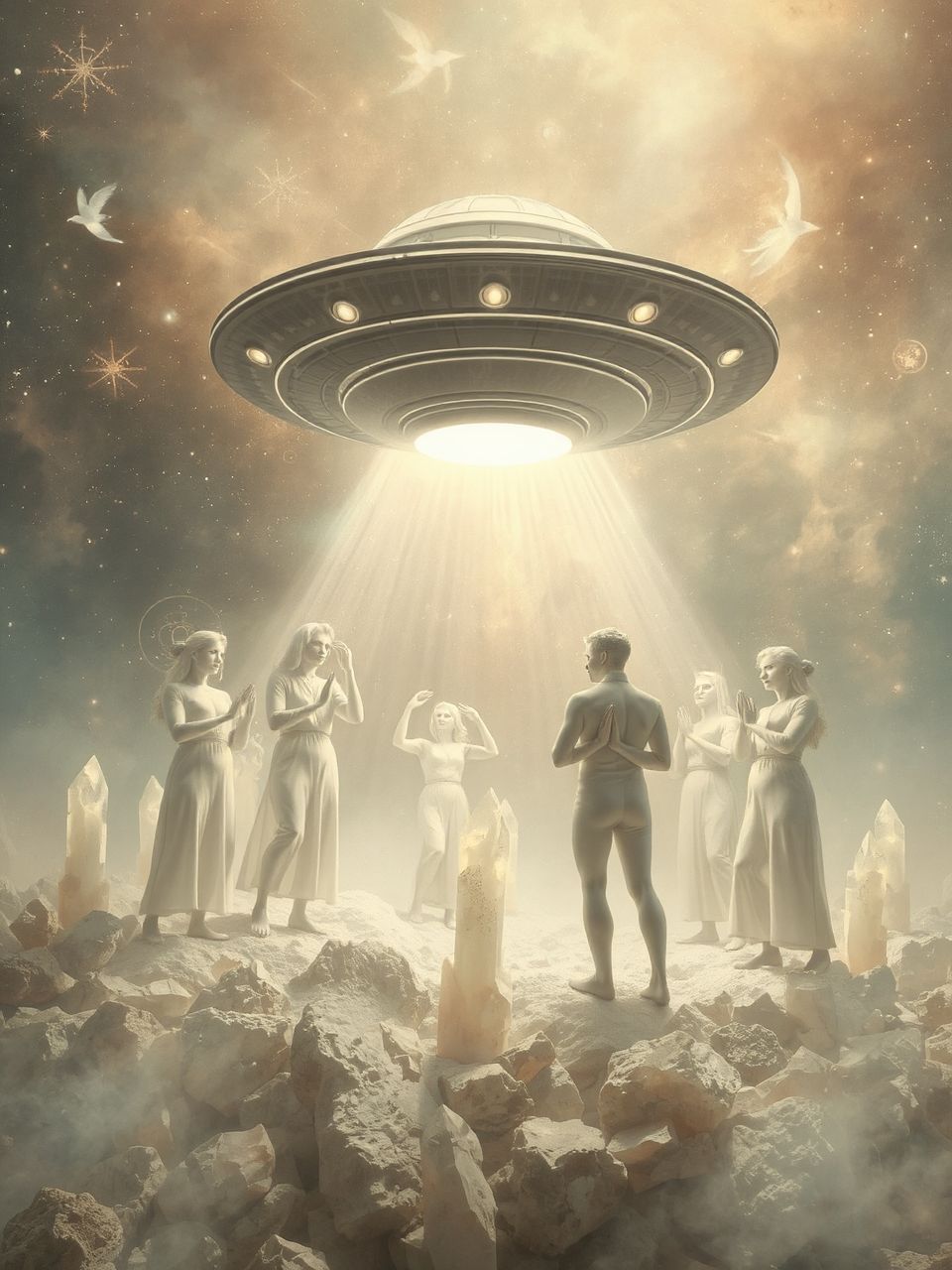 Az UFO-k a kollektív aggodalmak tükröződései lehetnek.