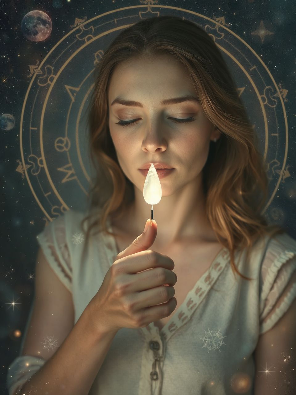 A vércsepp jóslata a jövőt sejtezi a nőknek.