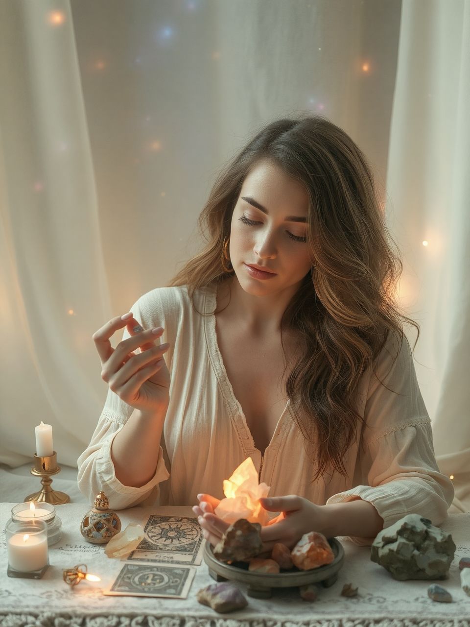 A szent tér tisztítása fontos a rituálé előtt.