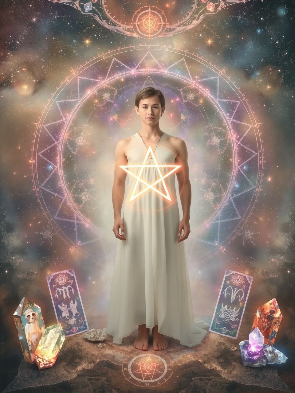 A pentagramma védelme erősíti a szellemi energiákat.