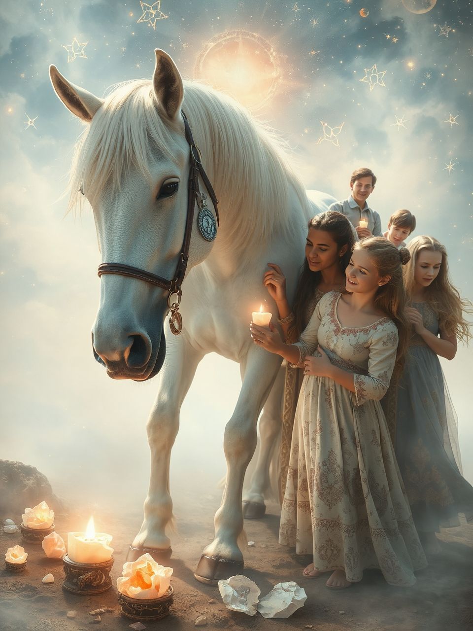 A lovak jelenléte elősegíti a belső békét.