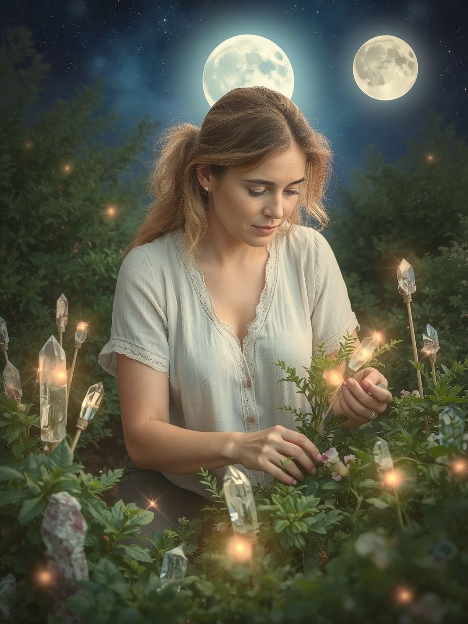 A Hold fázisai befolyásolják a növények növekedését.