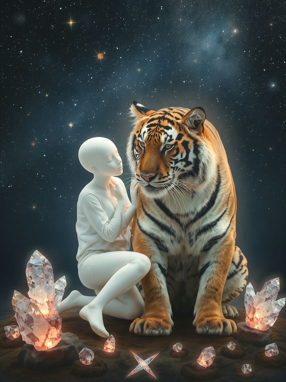 Az álom tigrise a bennünket körülvevő erőt jelképezi.