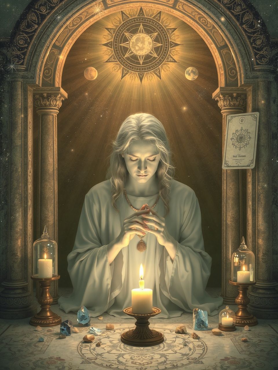 A gyertyagyújtás a lélek támogatása és közbenjárás művészete.