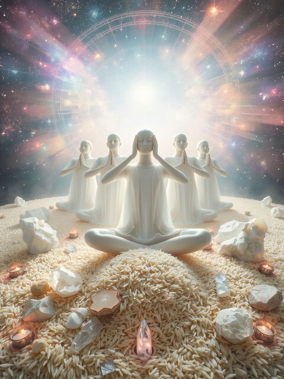 A rizs a spiritualitás és a bőség jelképe.