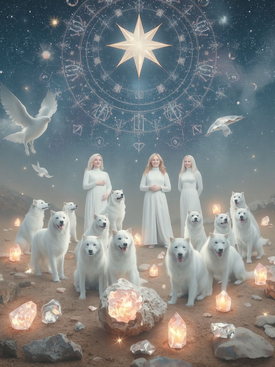 A kutyák falkája jelzi a bizalom elvesztését.