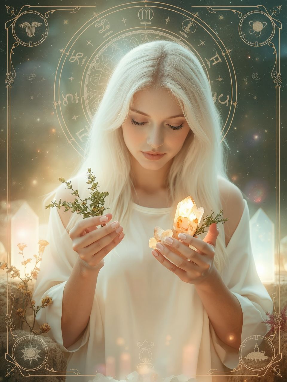 A hagyma és gyógynövények kombinációja erősíti a mágikus hatást.