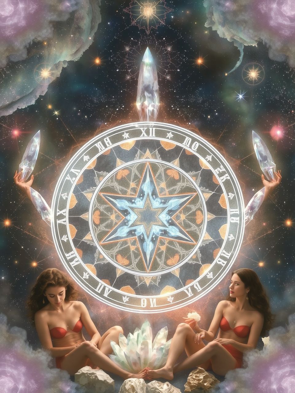 A hétágú csillag szimbolizálja a harmóniát és az egyensúlyt.