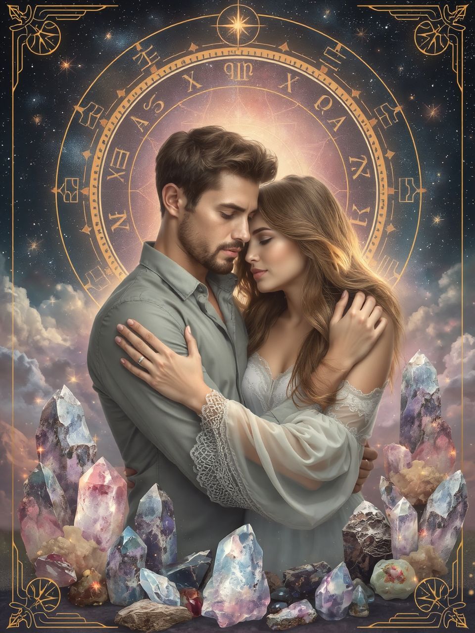 A Hold és Vénusz egyesülése érzelmi harmóniát teremt.