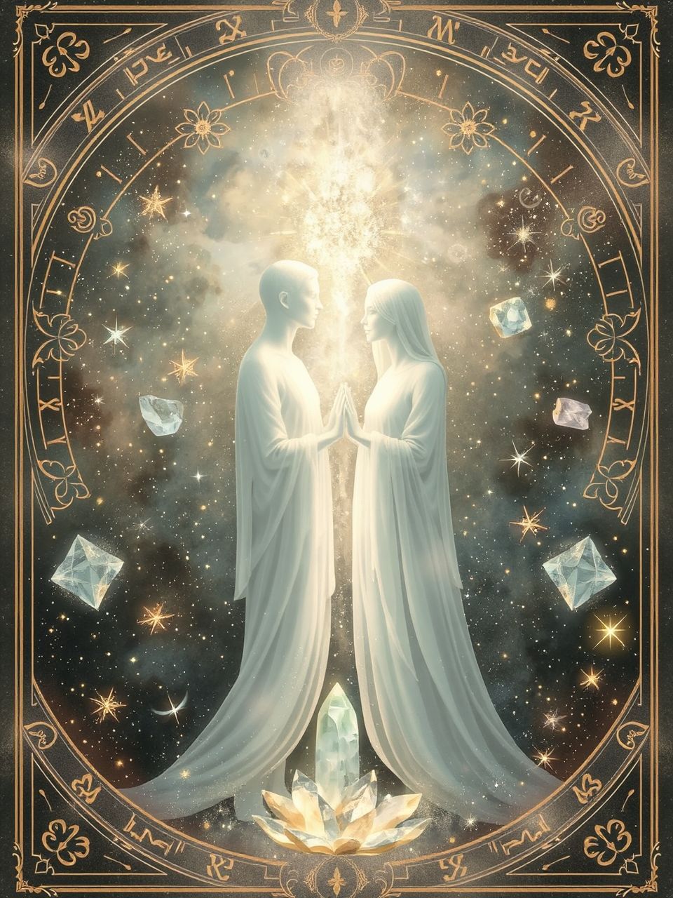 A lélektársak segítik a karmád feloldását kapcsolatban.