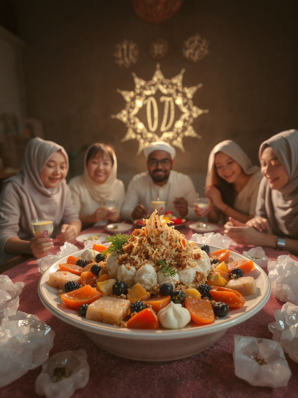 A gado-gado tápanyagban gazdag, színes zöldségek egyvelege.