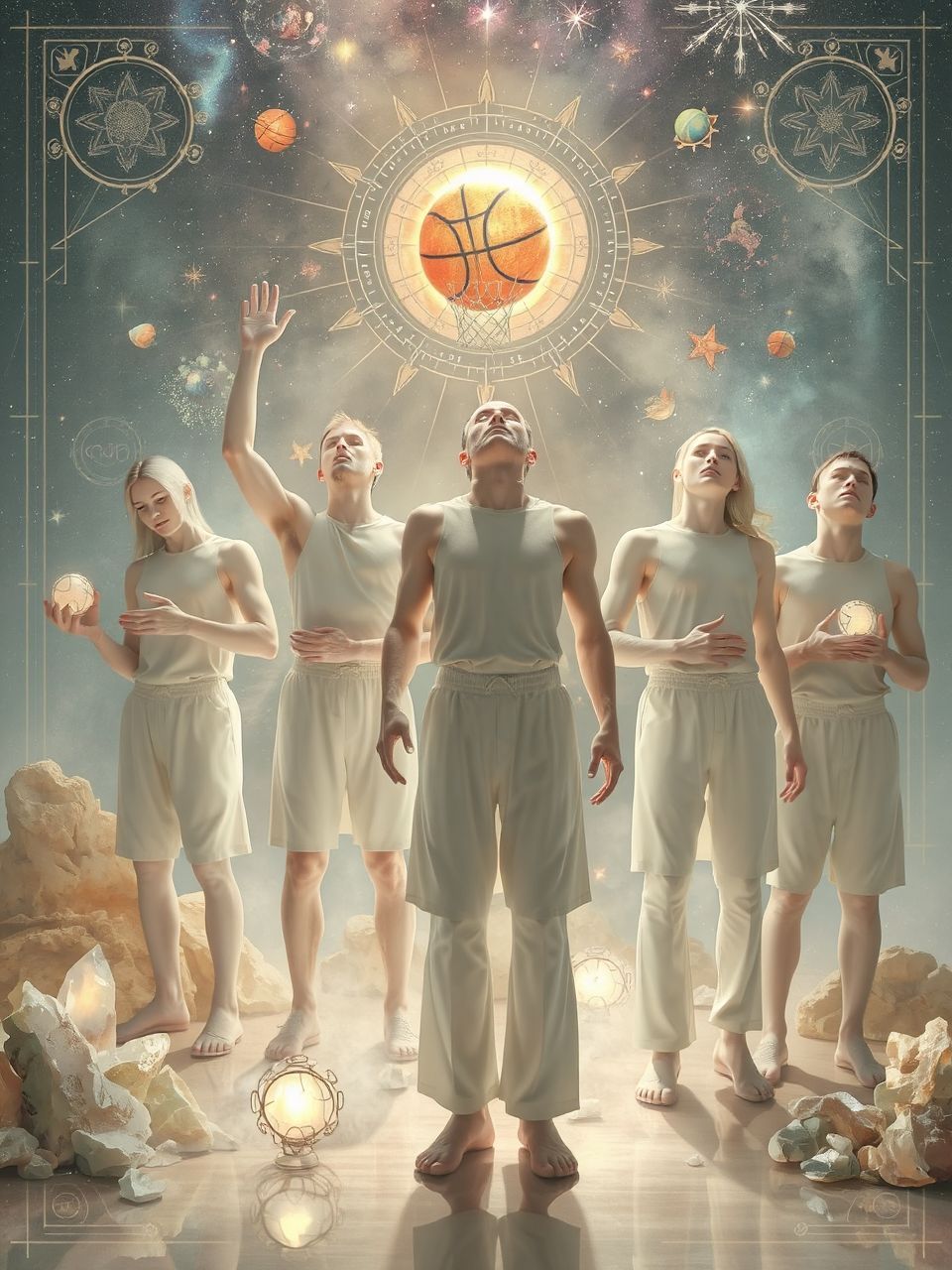 A kosárlabdában a pozíciók személyiségeket tükröz az álmokban.