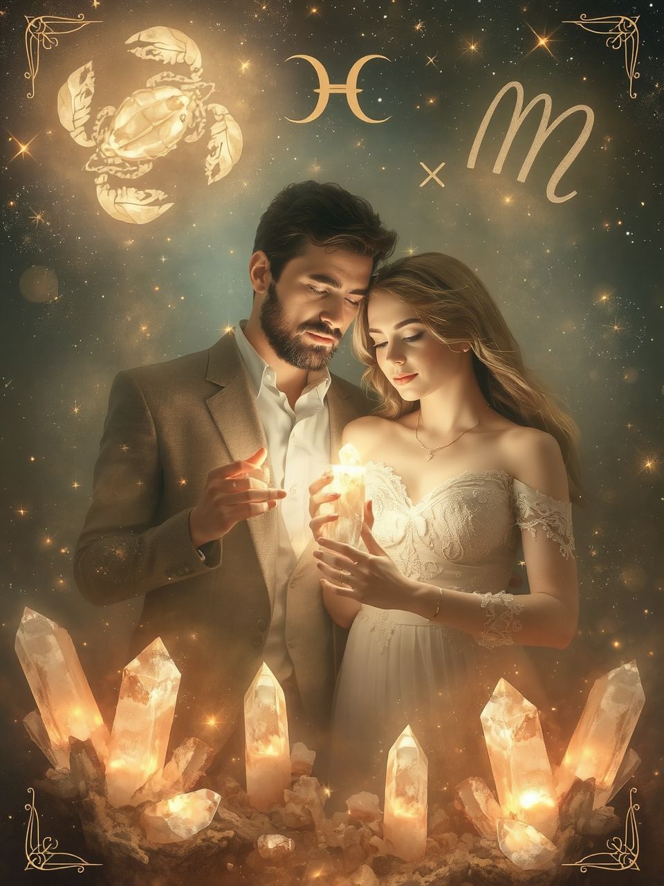 A Rák férfi és Bika nő kapcsolata stabil és tartós.