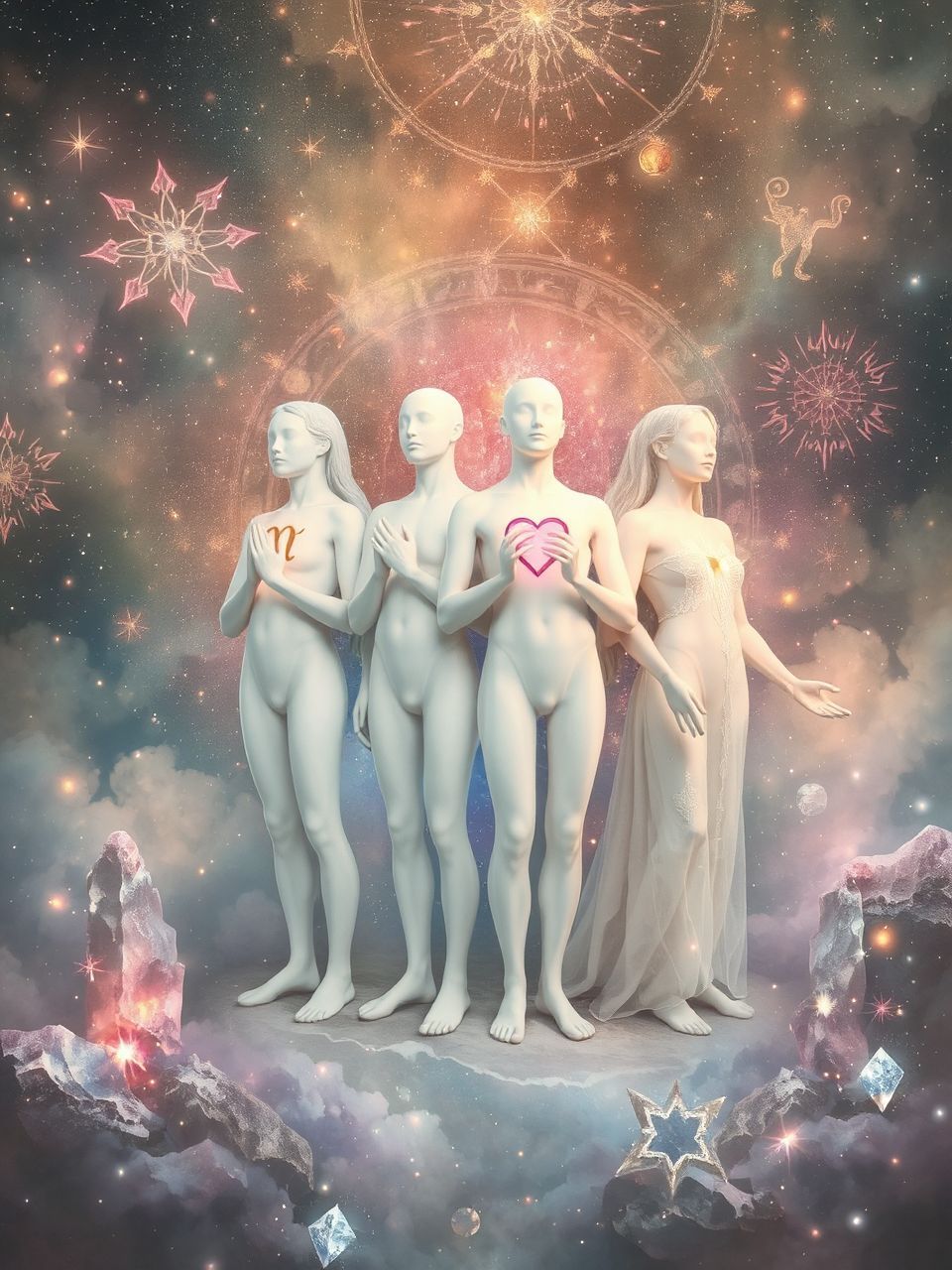 A négy archetípus kulcsszerepet játszik az asztrológiai jellemzésben.