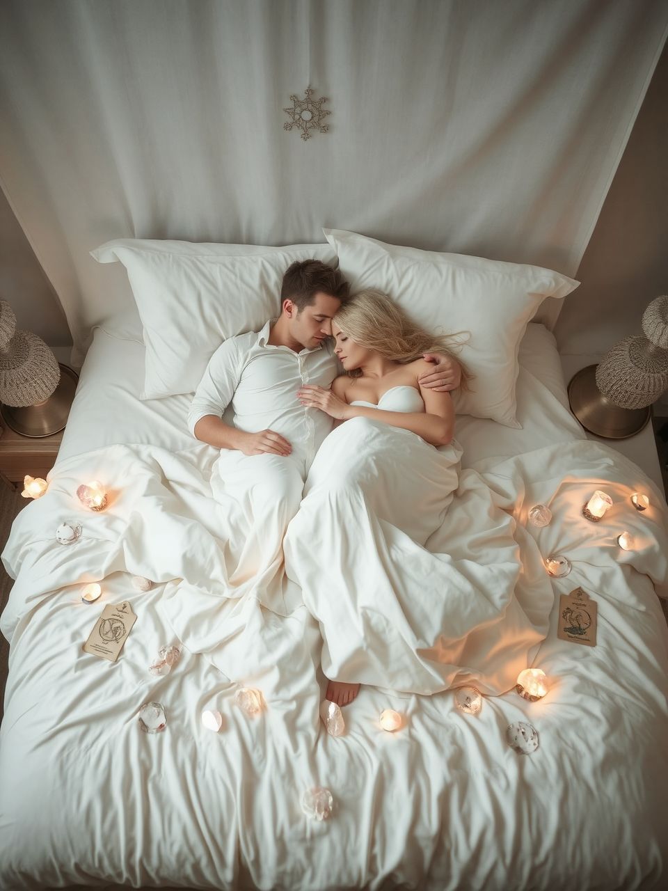 Az ágynemű színe és mintája tükrözi a vágyakat.