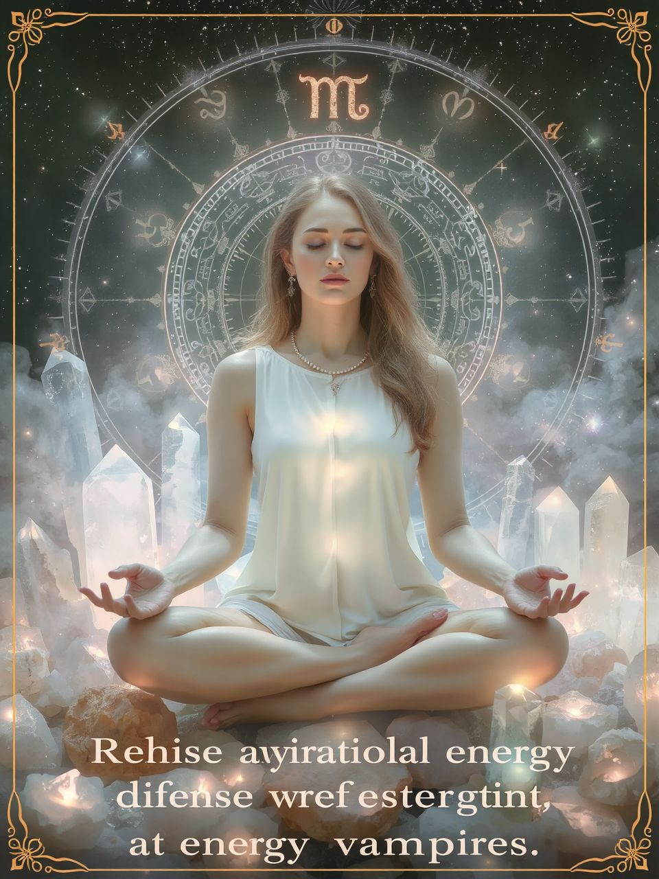 A magas rezgésszint megvéd az energiavámpíroktól.