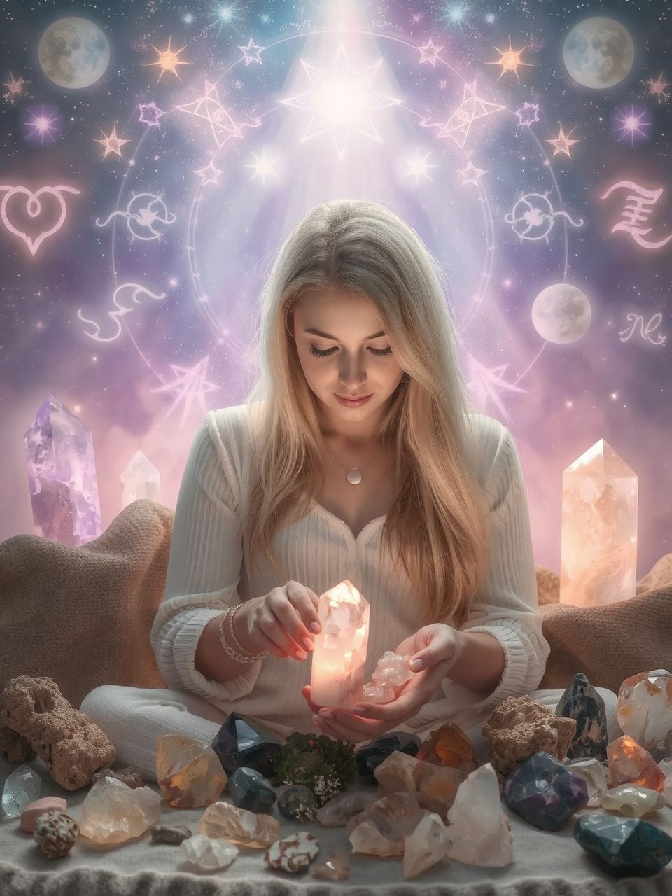 A kristályok rezonanciája erősíti az intuíciód fejlődését.