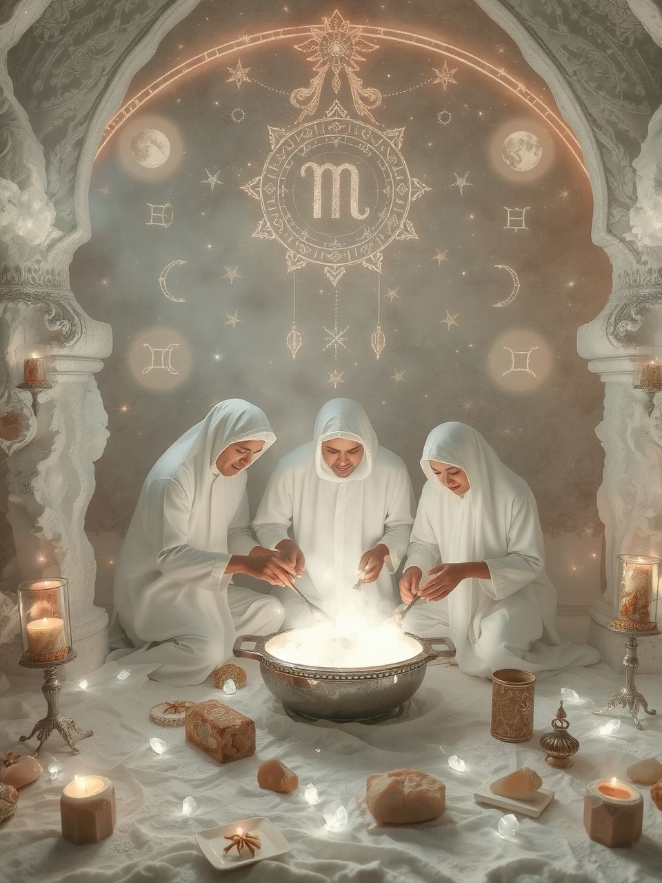 A rituális előkészület a hagyományos ízek alapja.