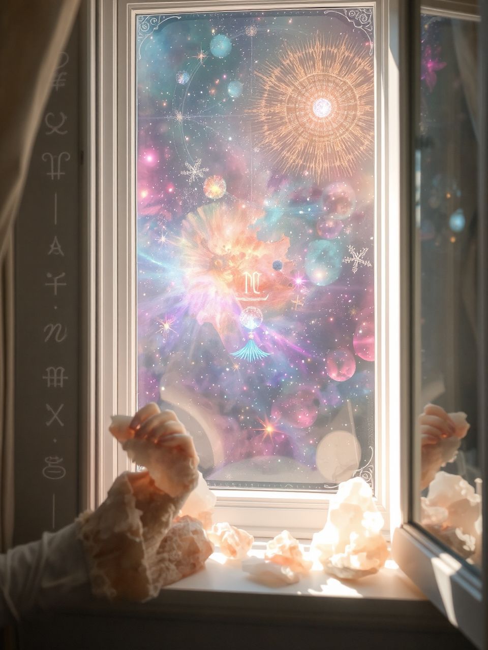 A szállodai ablak az új lehetőségek világát tárja fel.