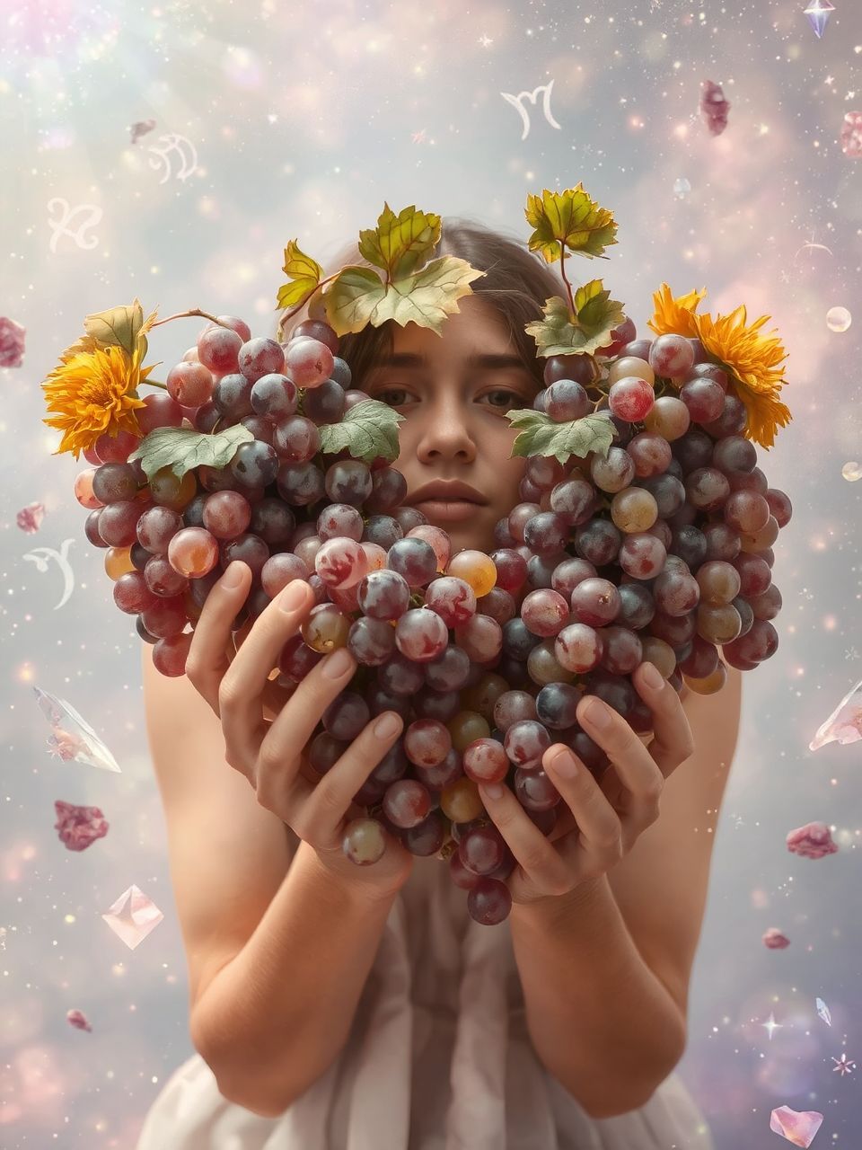 A szőlő színei különböző ízélményeket sugallnak.