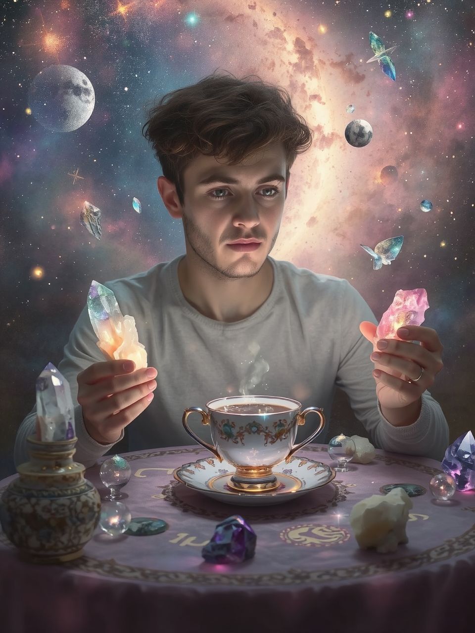 Az idő relativitása a teázás abszurd mivoltát hangsúlyozza.