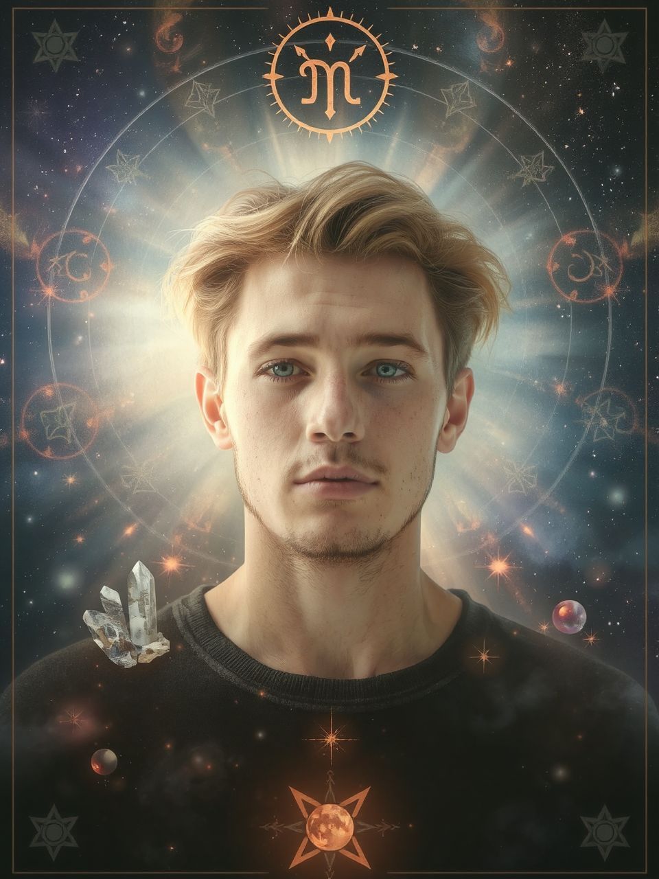 A vonalak összefonódása mélyebb érzelmi és mentális kapcsolatot jelez.