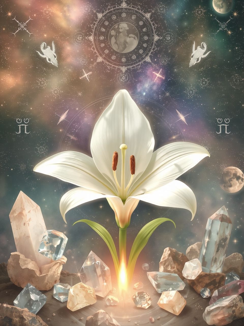 A liliom álombeli megjelenése mély érzelmeket tükröz.