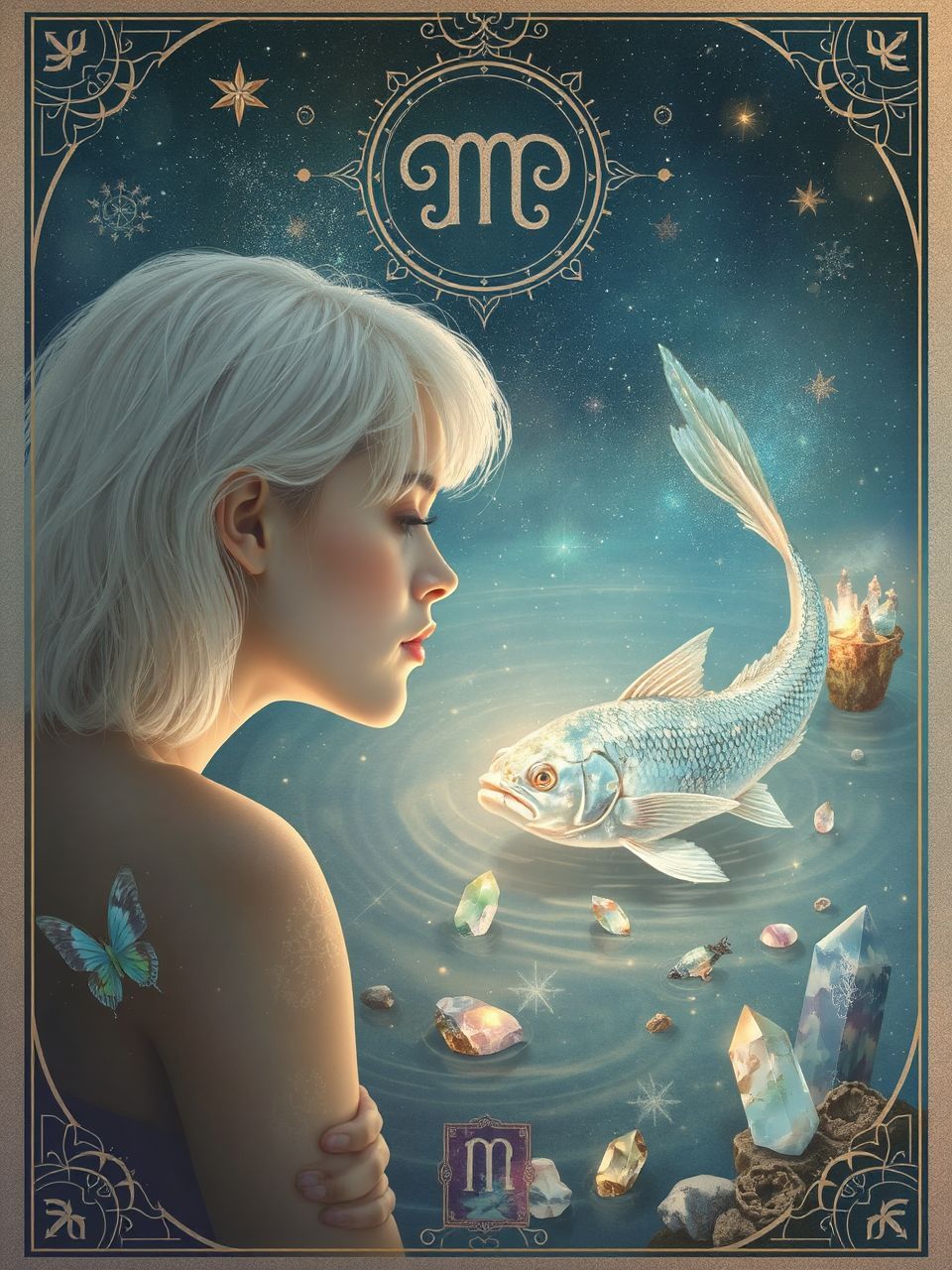 Az akváriumban élő halak álma a belső világot tükrözi.