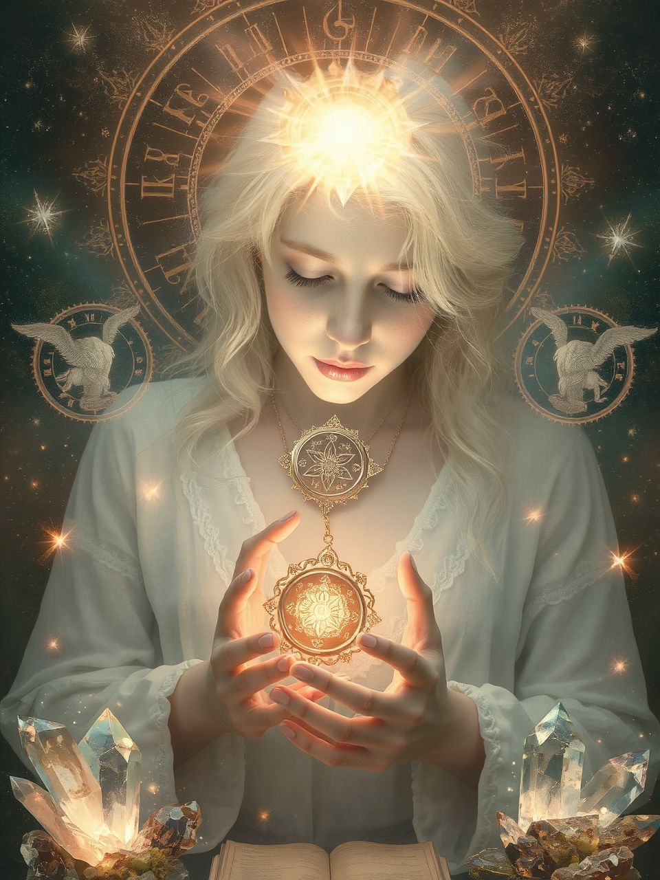 Az amulettet rendszeresen tisztítsuk és töltsük fel energiával.