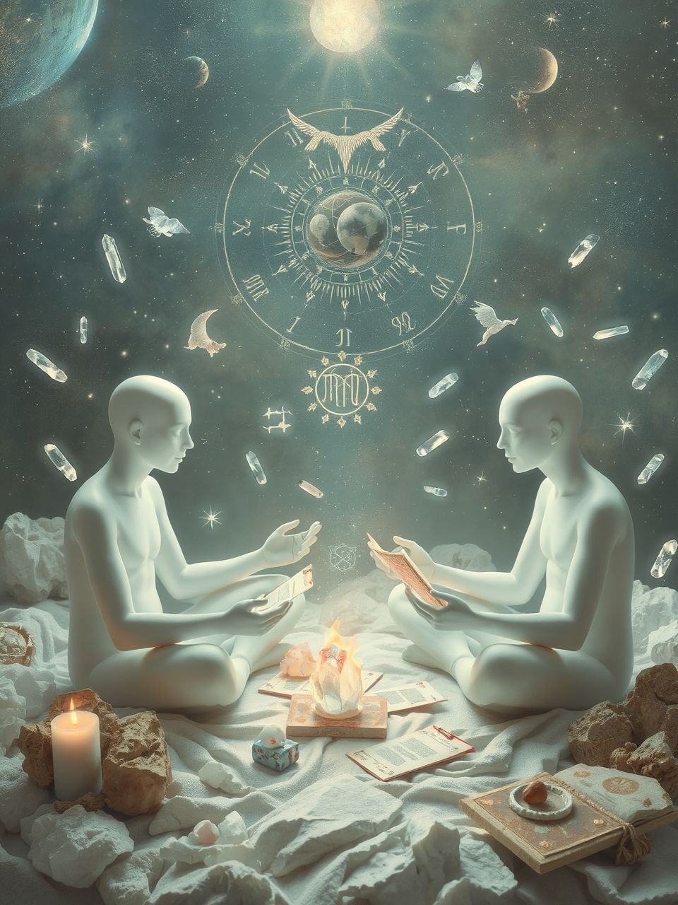 Az olvasás művészete a kártyák szimbolikáján alapul.