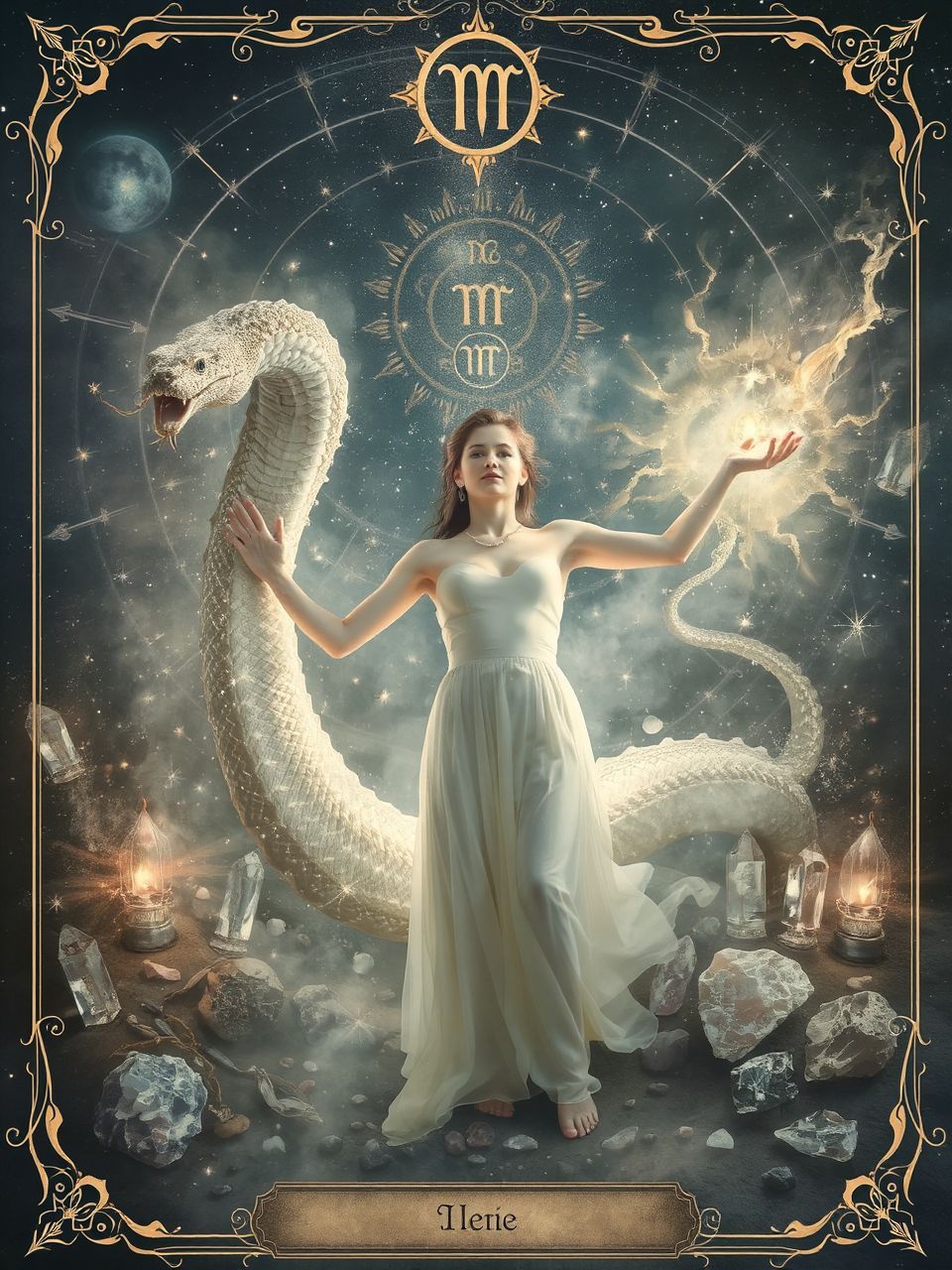 Az óriáskígyó álmokban a belső erő felfedezését szimbolizálja.