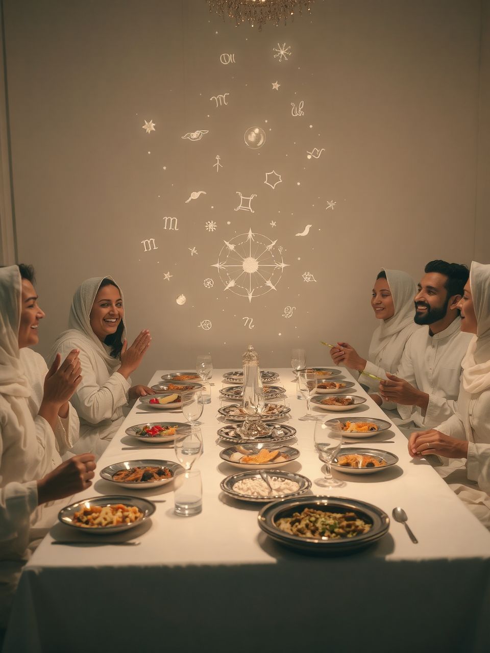 A közös étkezés erősíti a családi kötelékeket.