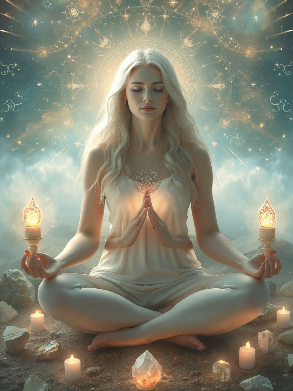 A meditáció segít a belső harmónia megteremtésében.