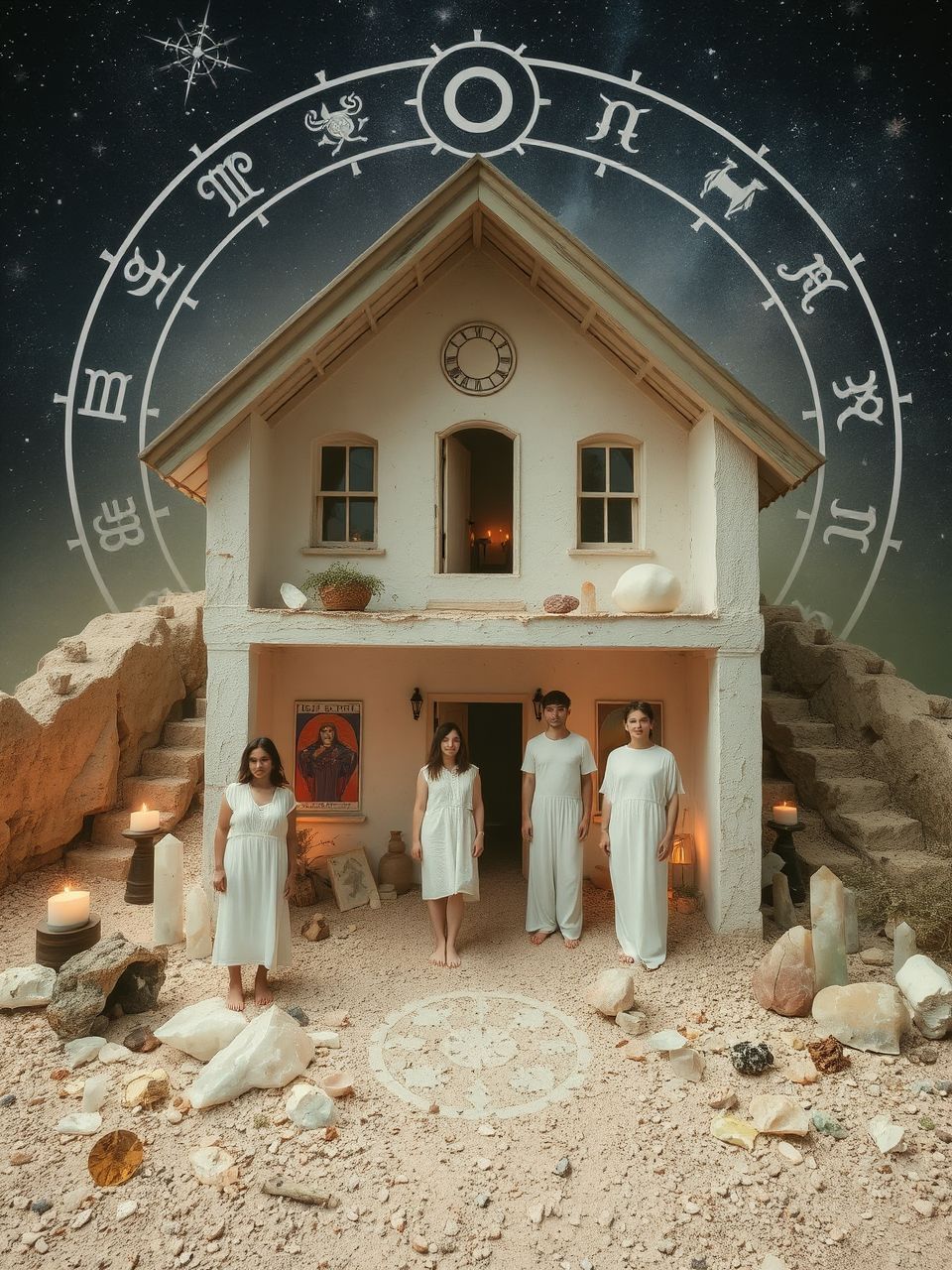 A befejezetlen ház a potenciál és lehetőségek jelképe.