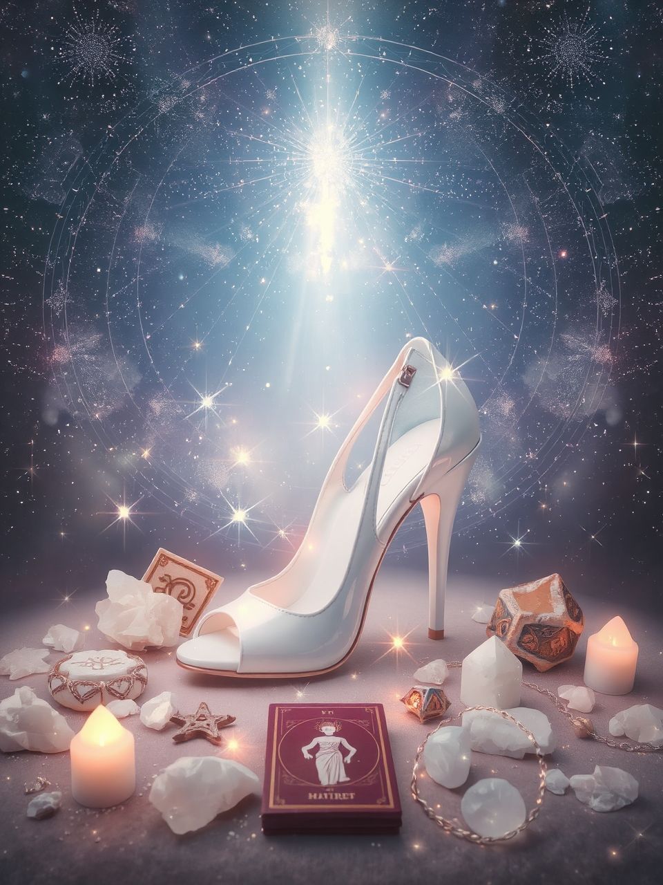 A fehér cipő a tisztaság és új kezdet szimbóluma.