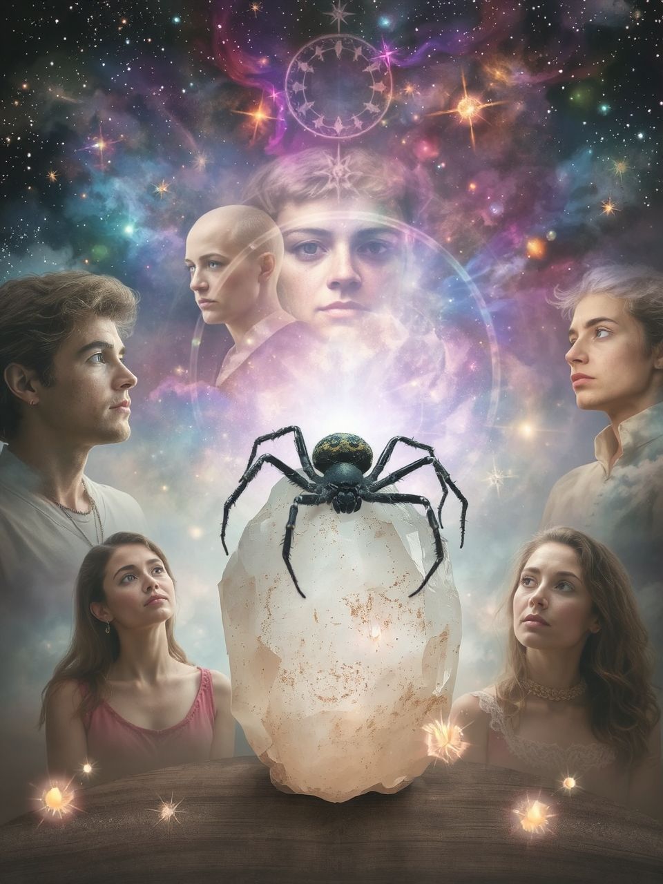 A fekete pók egészségjelet is hordozhat a hiedelmekben.