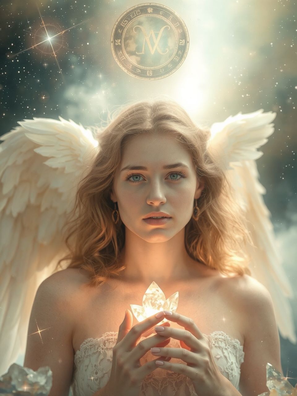 Gábriel a hírnök, aki a transzcendenciát közvetíti.