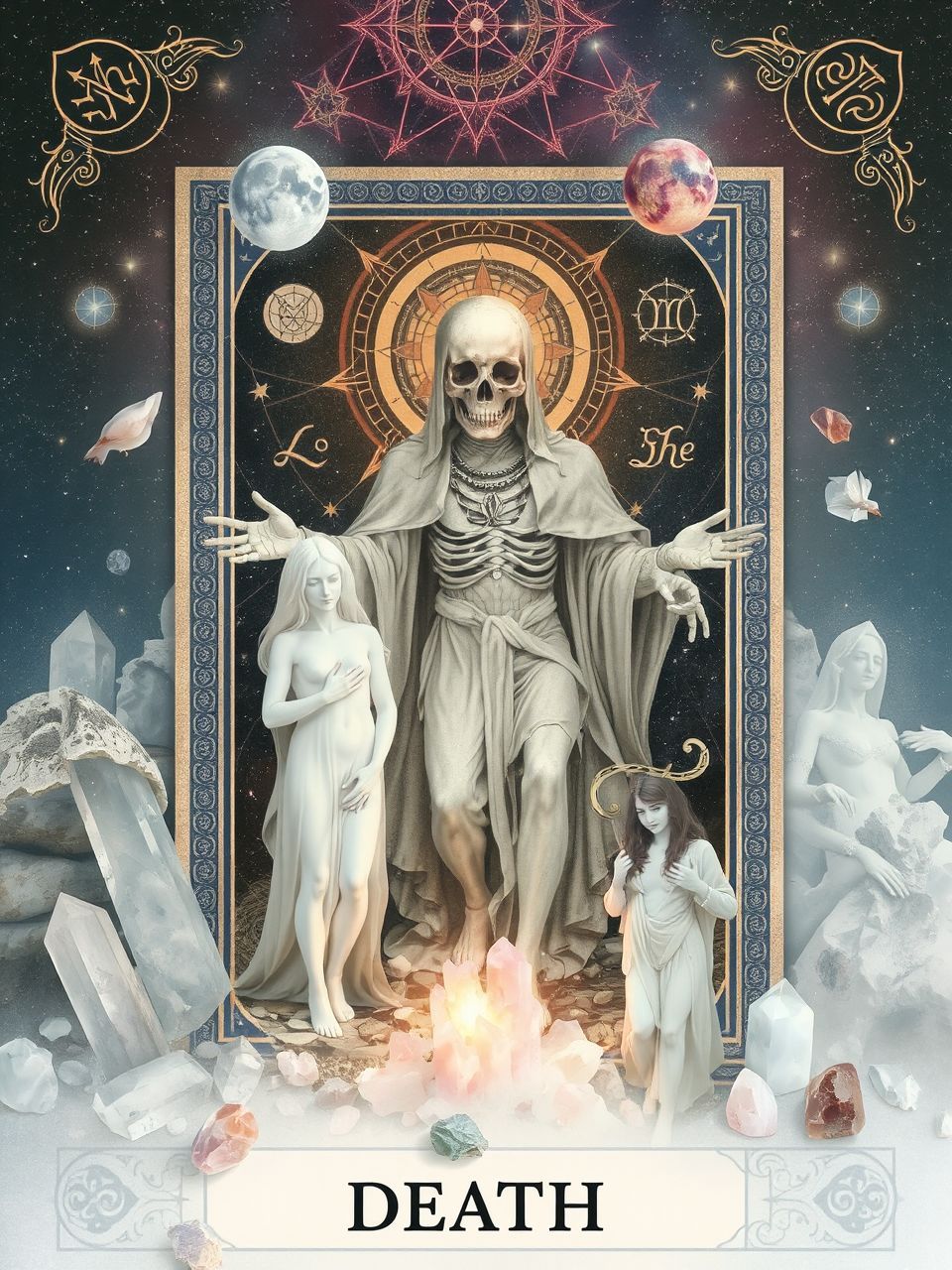 A Halál kártya átalakulást jelez, nem végleges lezárást.