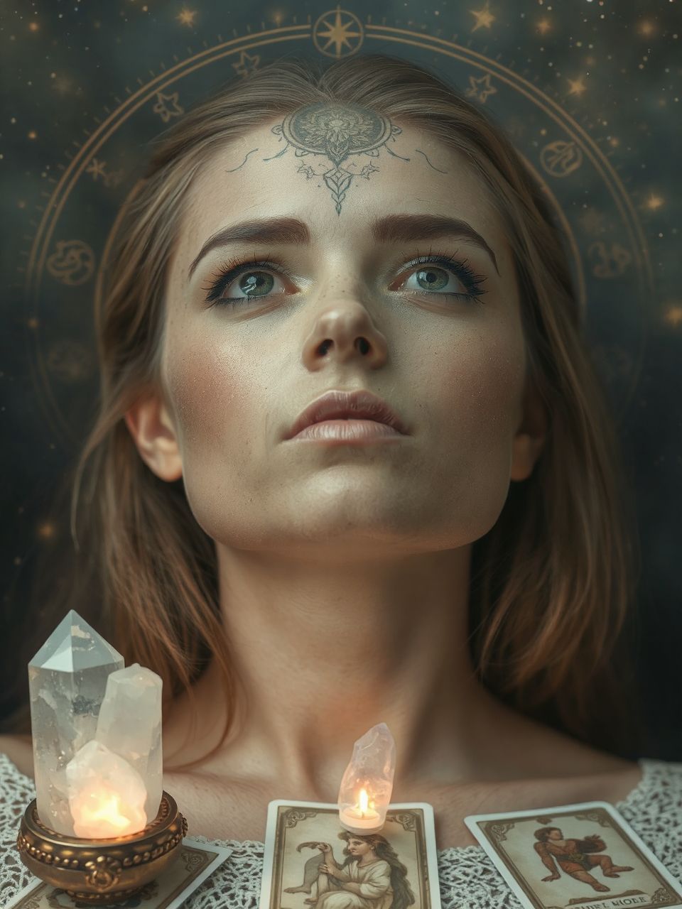 A homlok anyajegyei a kapcsolati sorsot tükrözik.