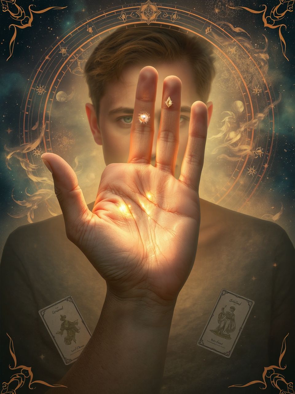 A tenyér a sorsunk elágazásait tükrözi.