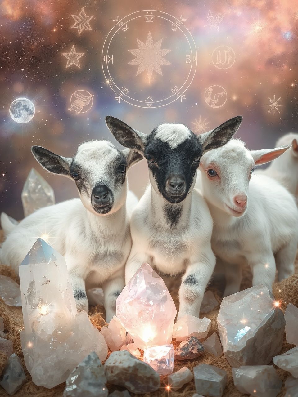 A kecske a kitartás és a születés szimbóluma.