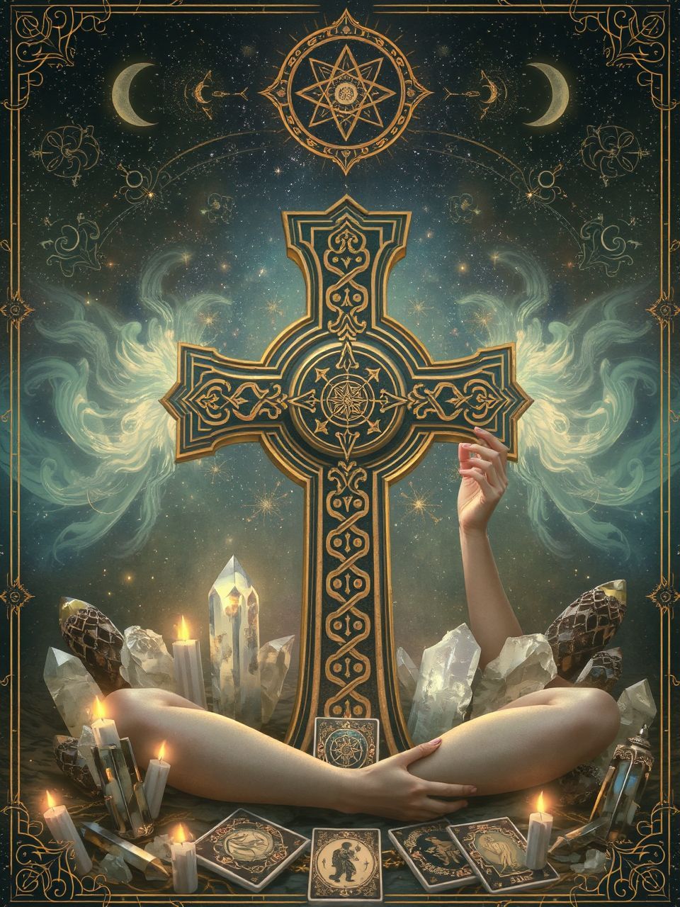 A kelta kereszt segíti a belső spirituális fejlődést.