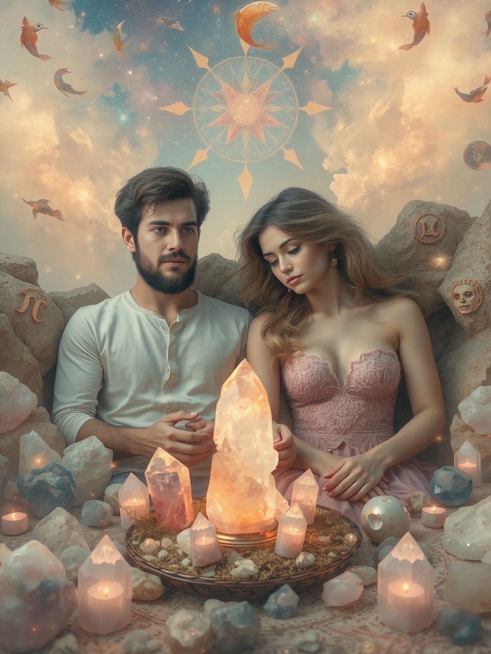Szűz és Halak: Kiegészítik egymást érzelmekben és praktikumban.