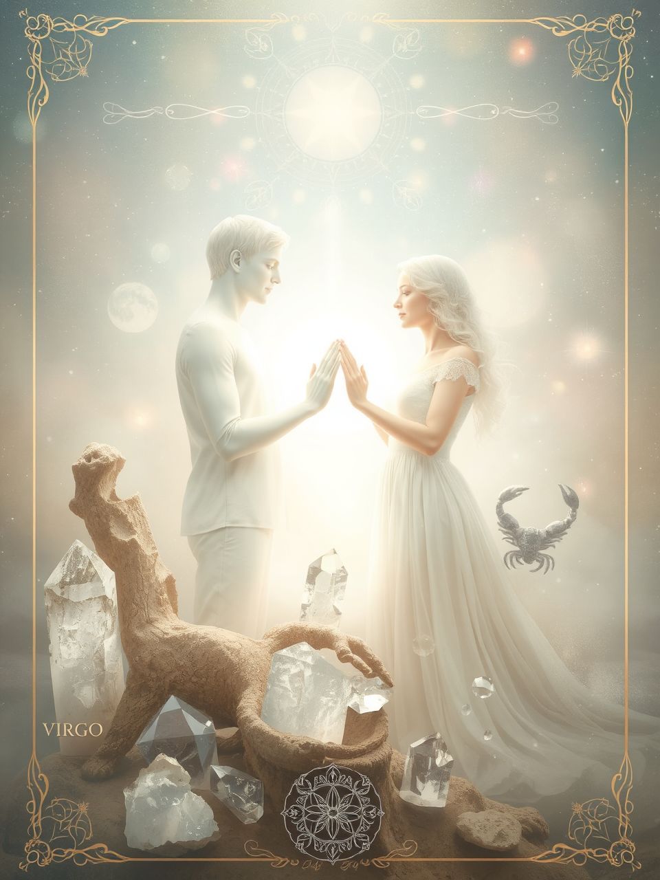 A Szűz és Skorpió kapcsolata mély érzelmi alapokra épül.