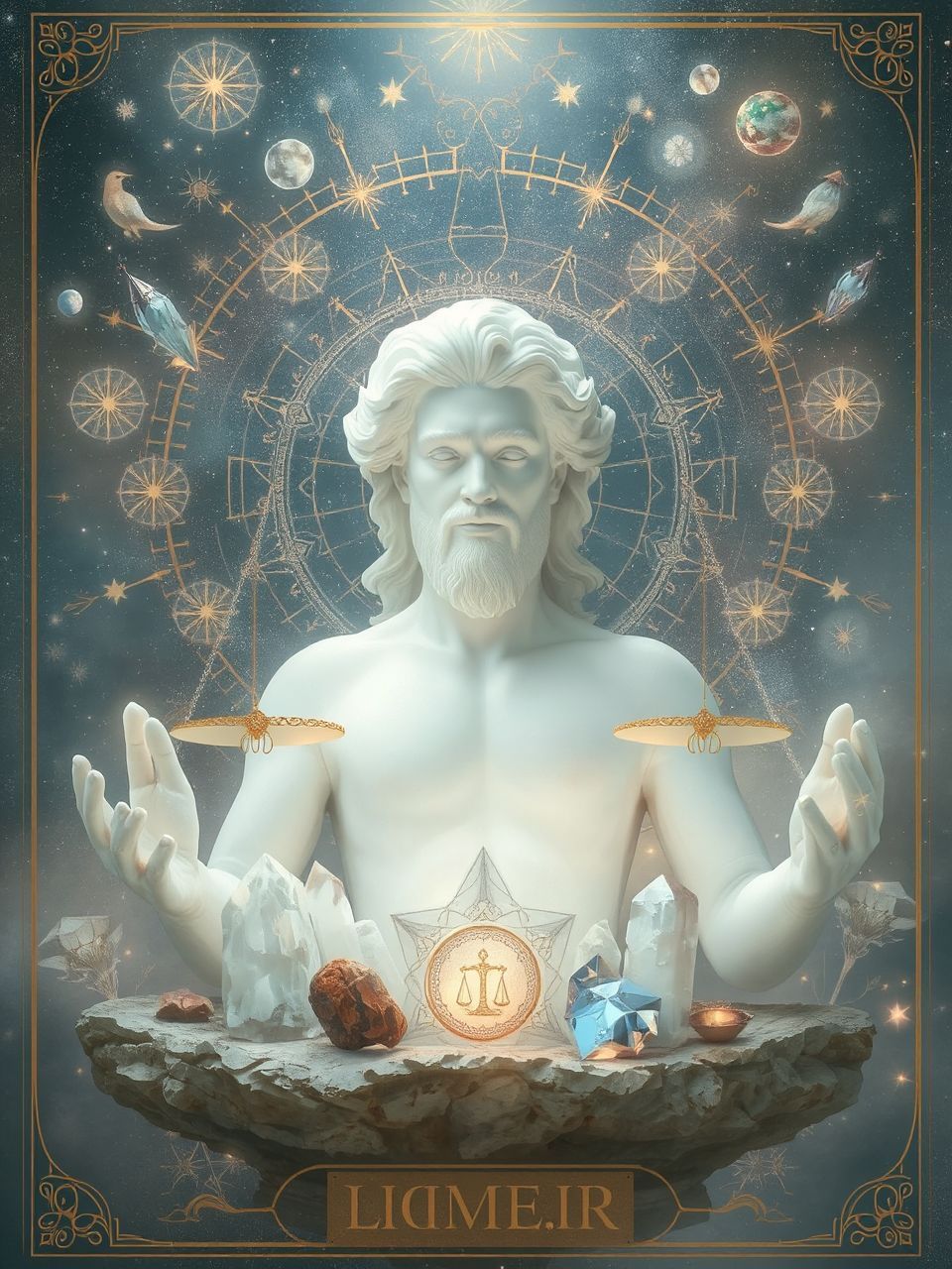 A Mérleg férfi társaságkedvelő és harmóniára törekszik.