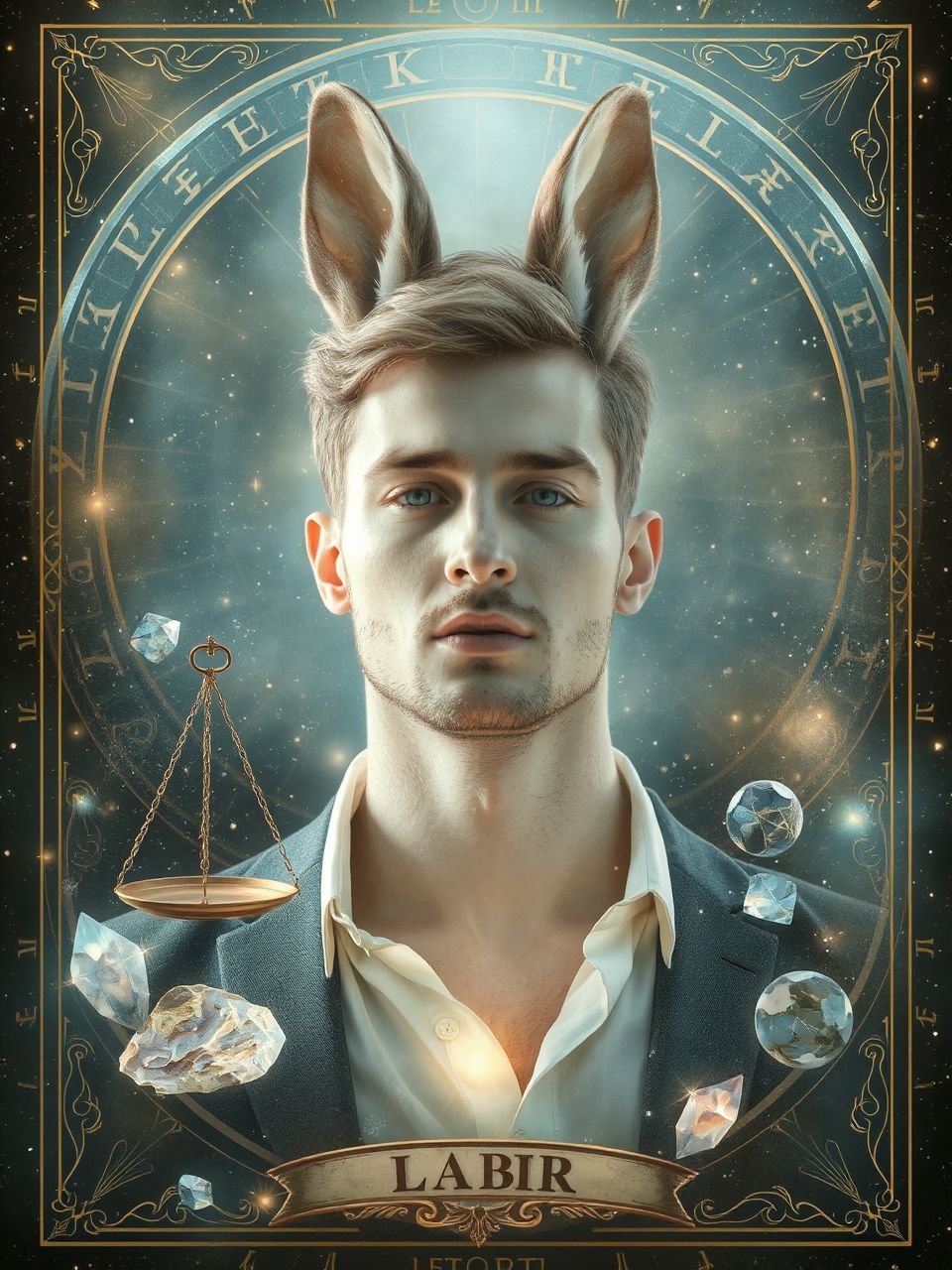 A Mérleg Nyúl férfi kiváló társasági kapcsolatokra törekszik.